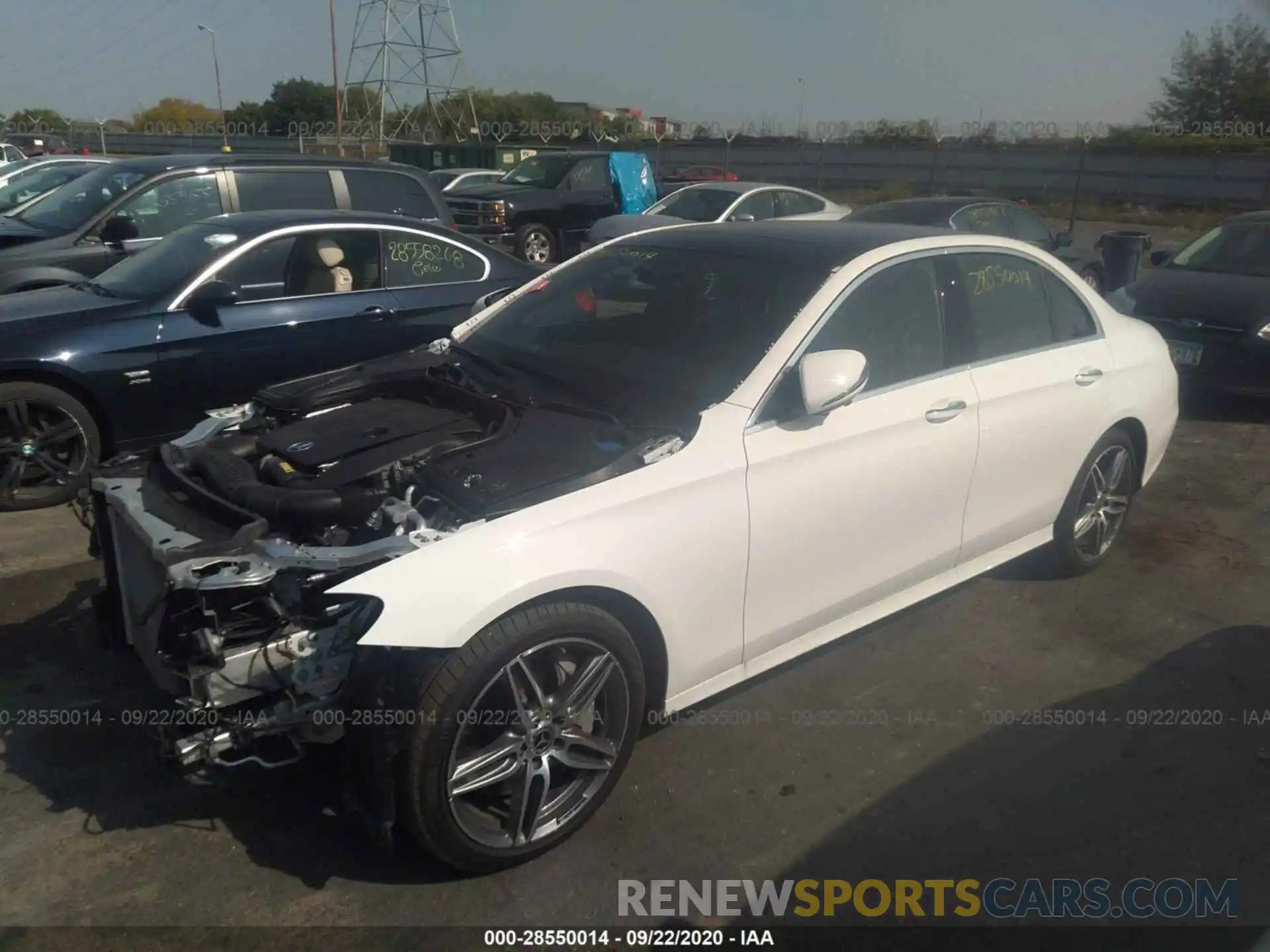 2 Photograph of a damaged car WDDZF8EB8LA731004 MERCEDES-BENZ E-CLASS 2020