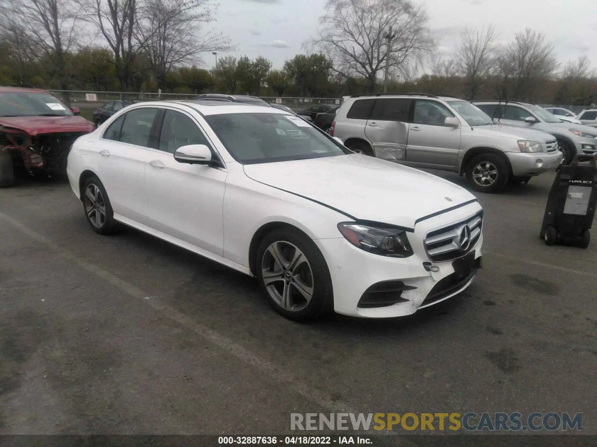 1 Photograph of a damaged car WDDZF8EB8LA748630 MERCEDES-BENZ E-CLASS 2020