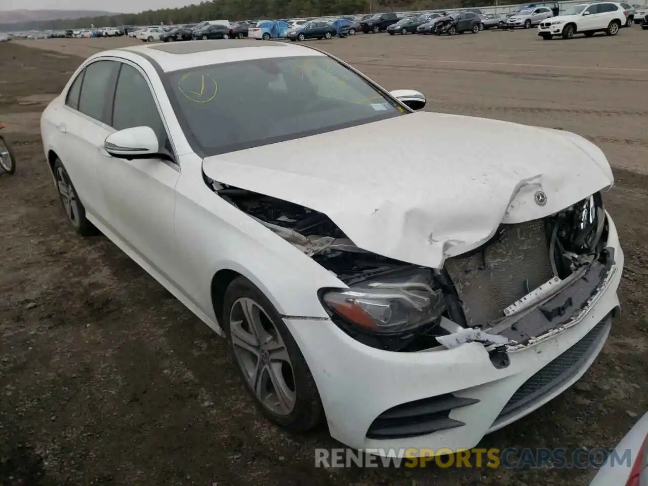 1 Photograph of a damaged car WDDZF8EB9LA710646 MERCEDES-BENZ E-CLASS 2020