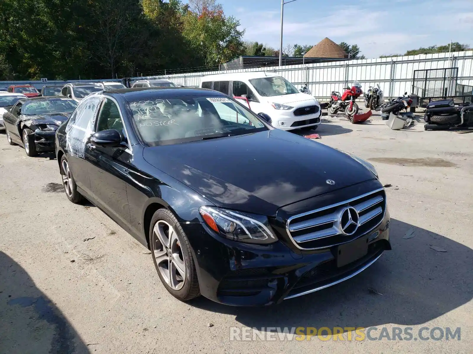 1 Photograph of a damaged car WDDZF8EB9LA717581 MERCEDES-BENZ E-CLASS 2020