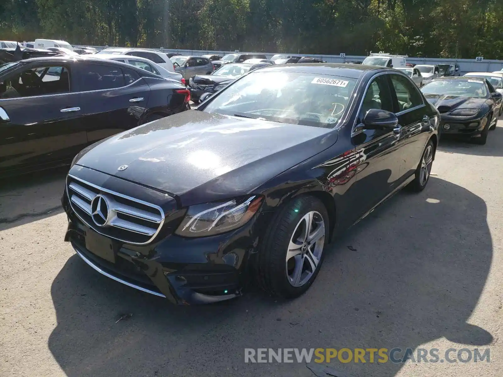 2 Photograph of a damaged car WDDZF8EB9LA717581 MERCEDES-BENZ E-CLASS 2020