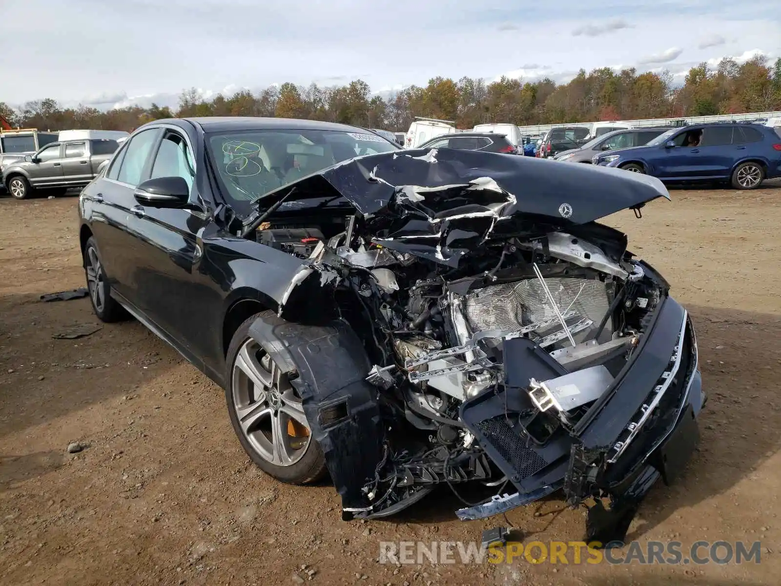 1 Photograph of a damaged car WDDZF8EBXLA699723 MERCEDES-BENZ E-CLASS 2020