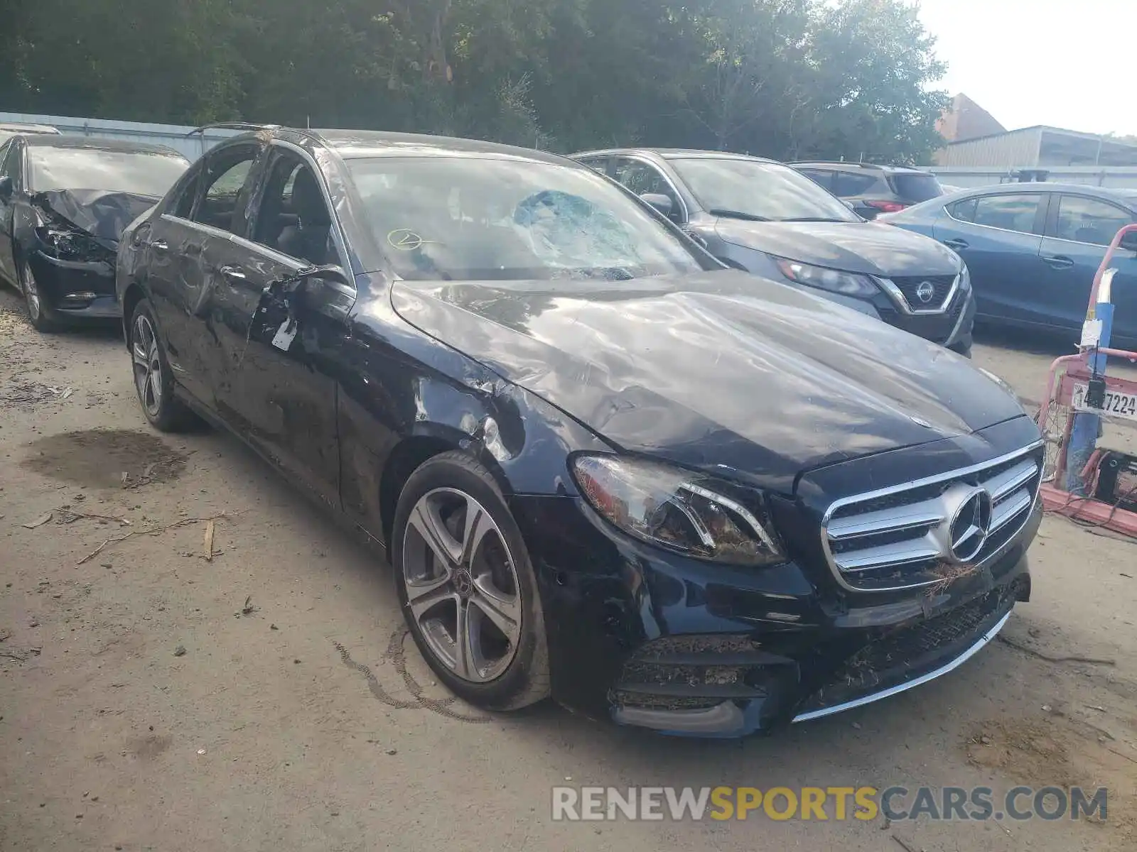 1 Photograph of a damaged car WDDZF8EBXLA717816 MERCEDES-BENZ E-CLASS 2020