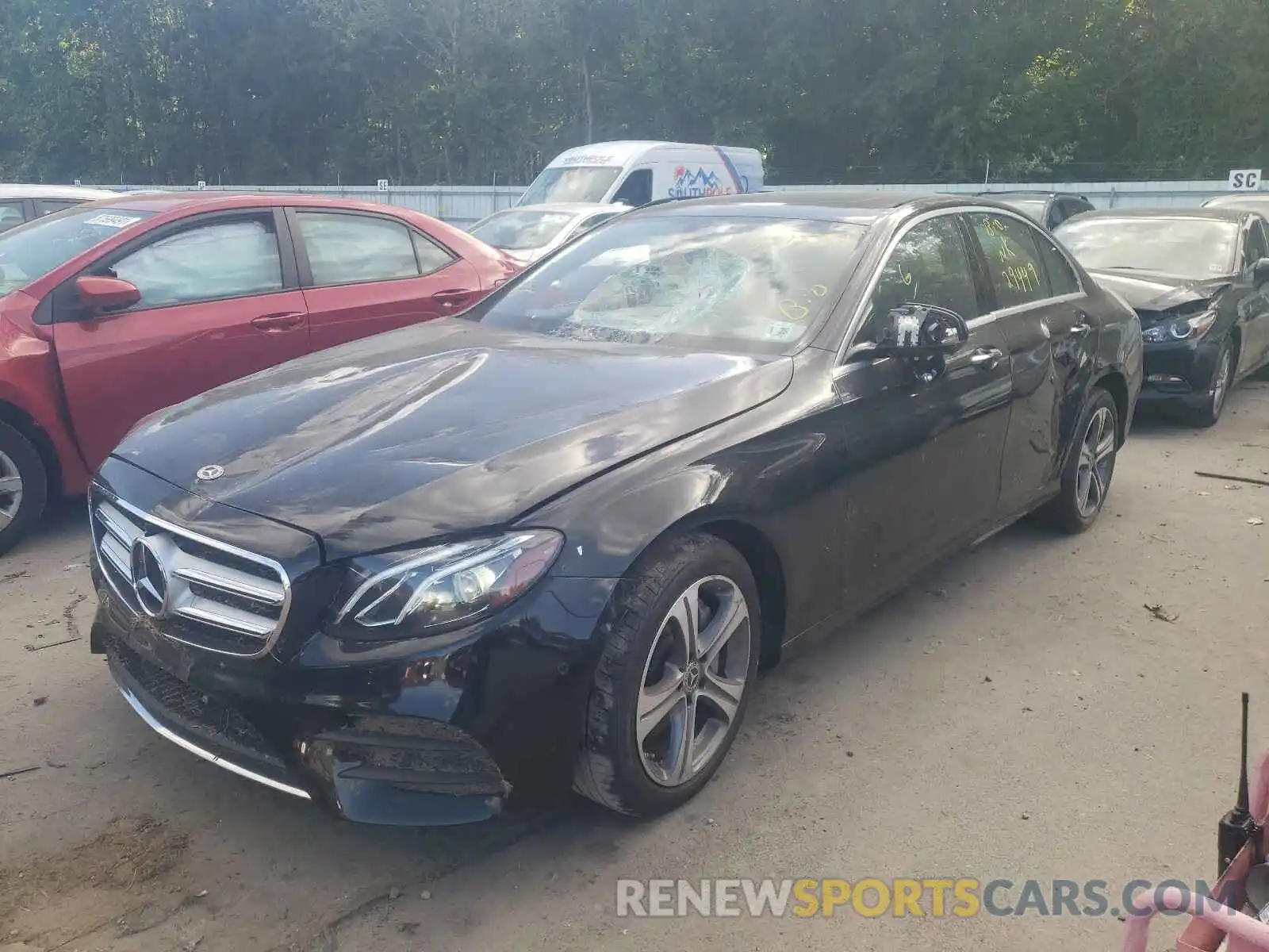 2 Photograph of a damaged car WDDZF8EBXLA717816 MERCEDES-BENZ E-CLASS 2020