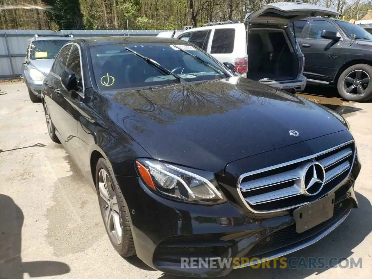 1 Photograph of a damaged car WDDZF8EBXLA727780 MERCEDES-BENZ E-CLASS 2020