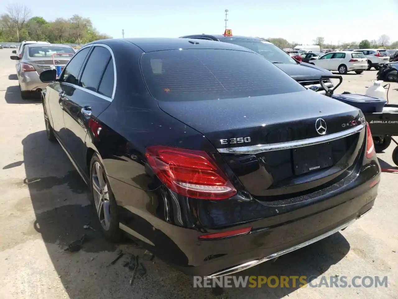 3 Photograph of a damaged car WDDZF8EBXLA727780 MERCEDES-BENZ E-CLASS 2020