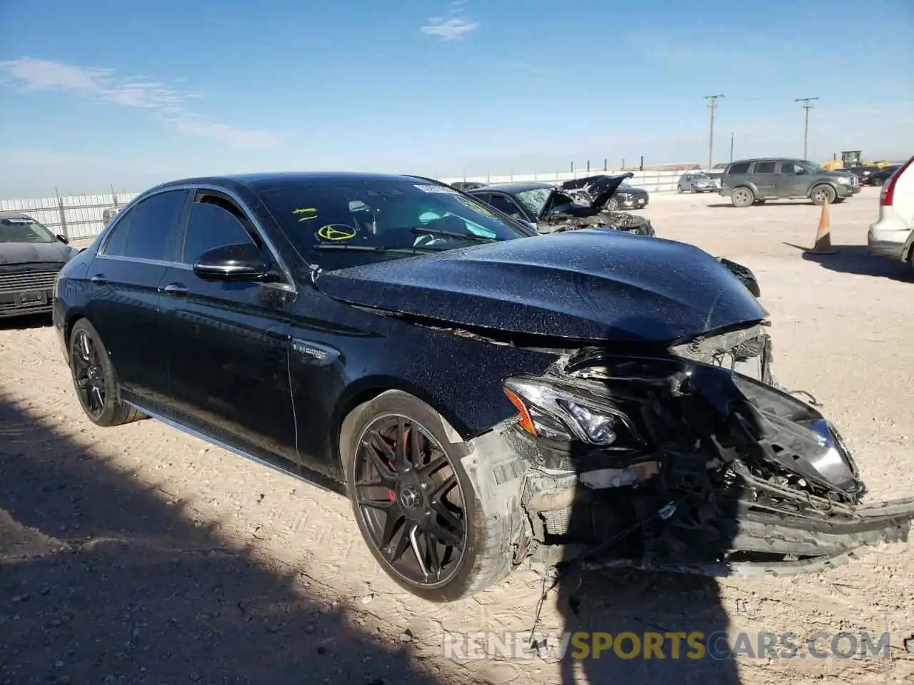 1 Photograph of a damaged car WDDZF8KB1LA751650 MERCEDES-BENZ E-CLASS 2020