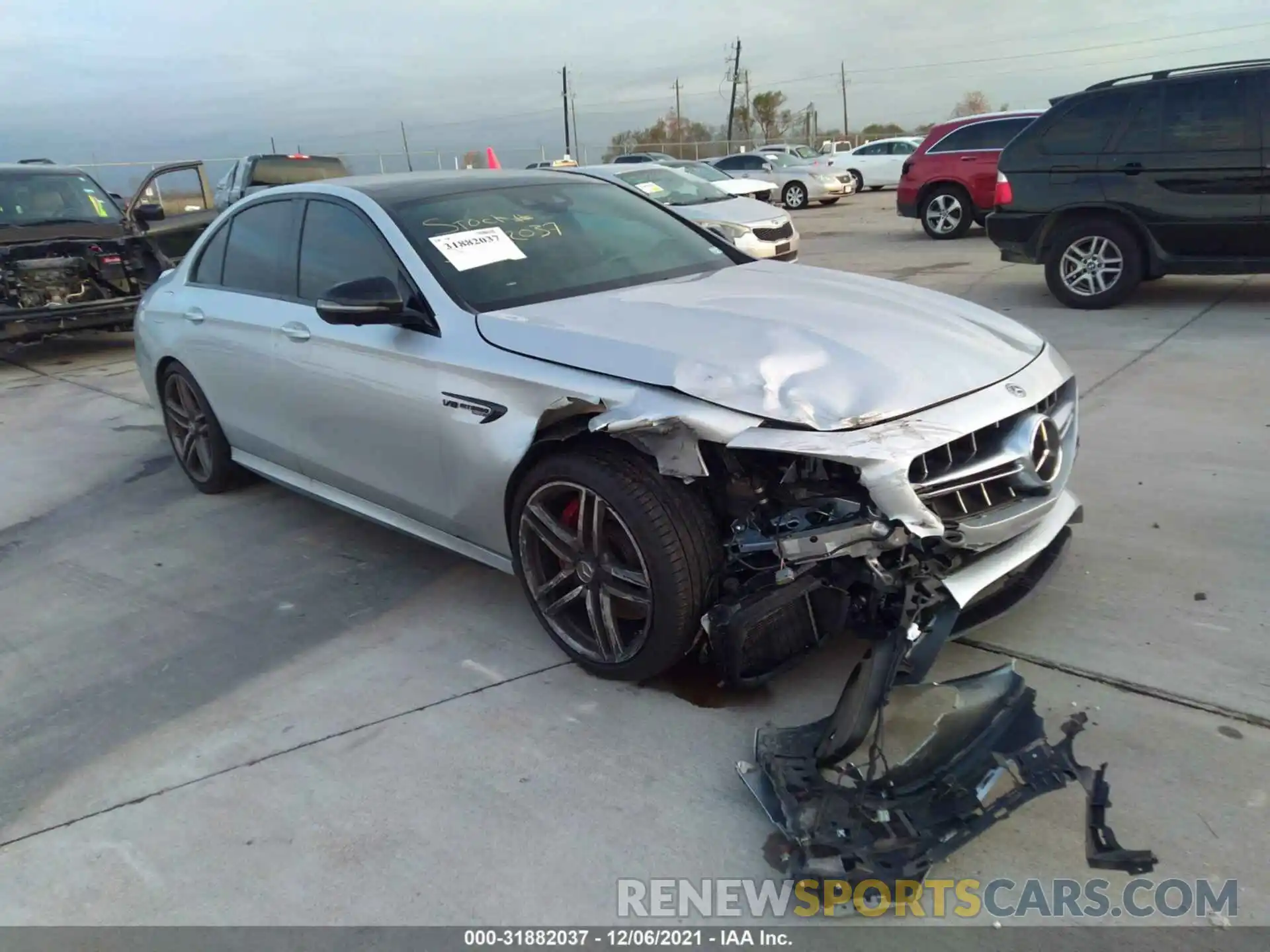 1 Photograph of a damaged car WDDZF8KB2LA757473 MERCEDES-BENZ E-CLASS 2020