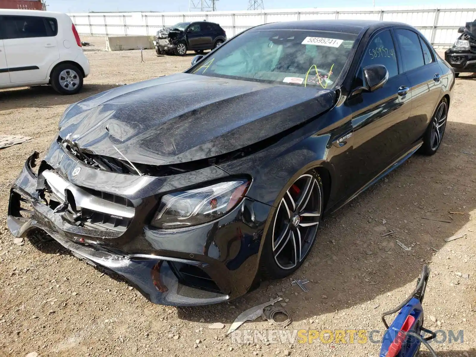 2 Photograph of a damaged car WDDZF8KB5LA711782 MERCEDES-BENZ E-CLASS 2020