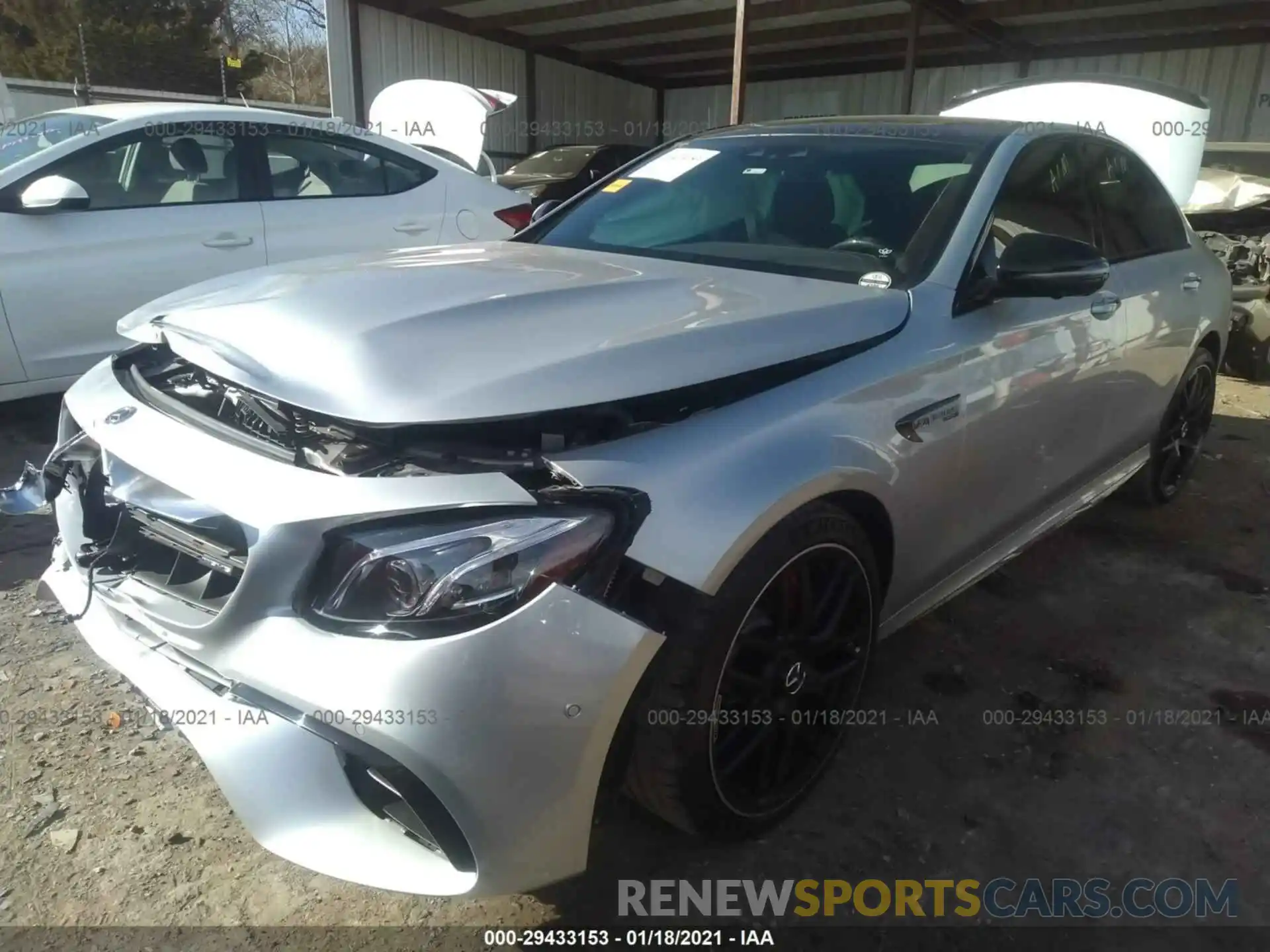 2 Photograph of a damaged car WDDZF8KBXLA724141 MERCEDES-BENZ E-CLASS 2020