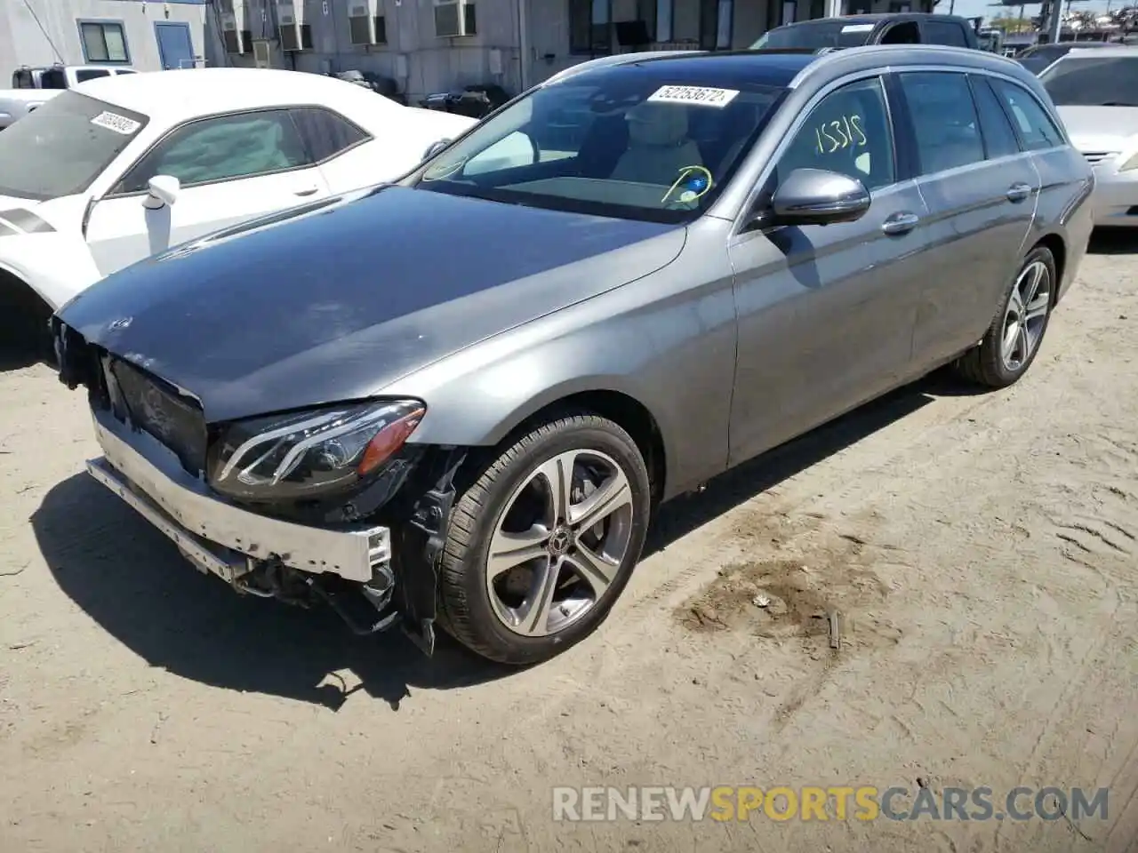 2 Photograph of a damaged car WDDZH6JB7LA709287 MERCEDES-BENZ E-CLASS 2020