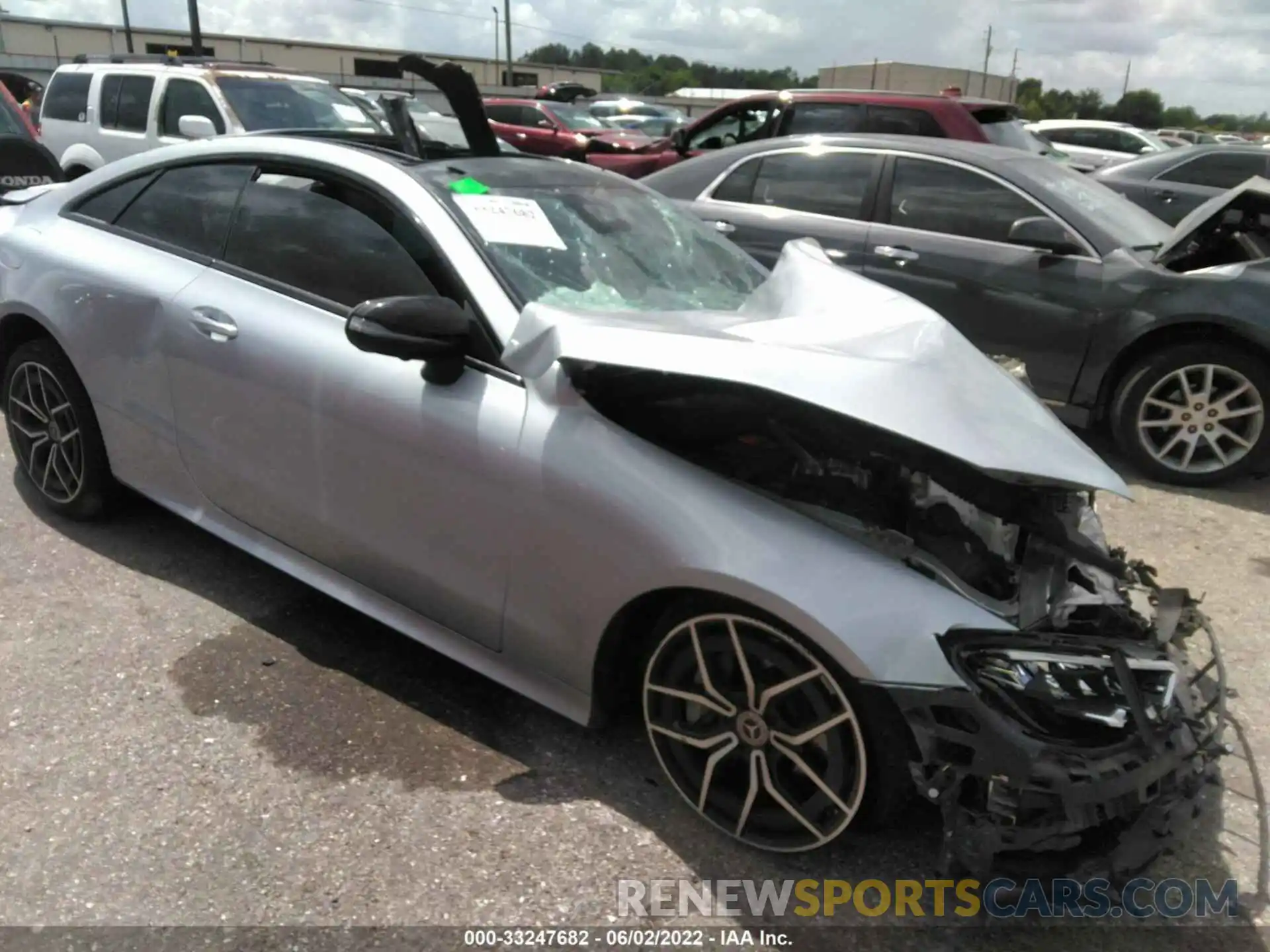 1 Photograph of a damaged car W1K1J5JB0MF149726 MERCEDES-BENZ E-CLASS 2021