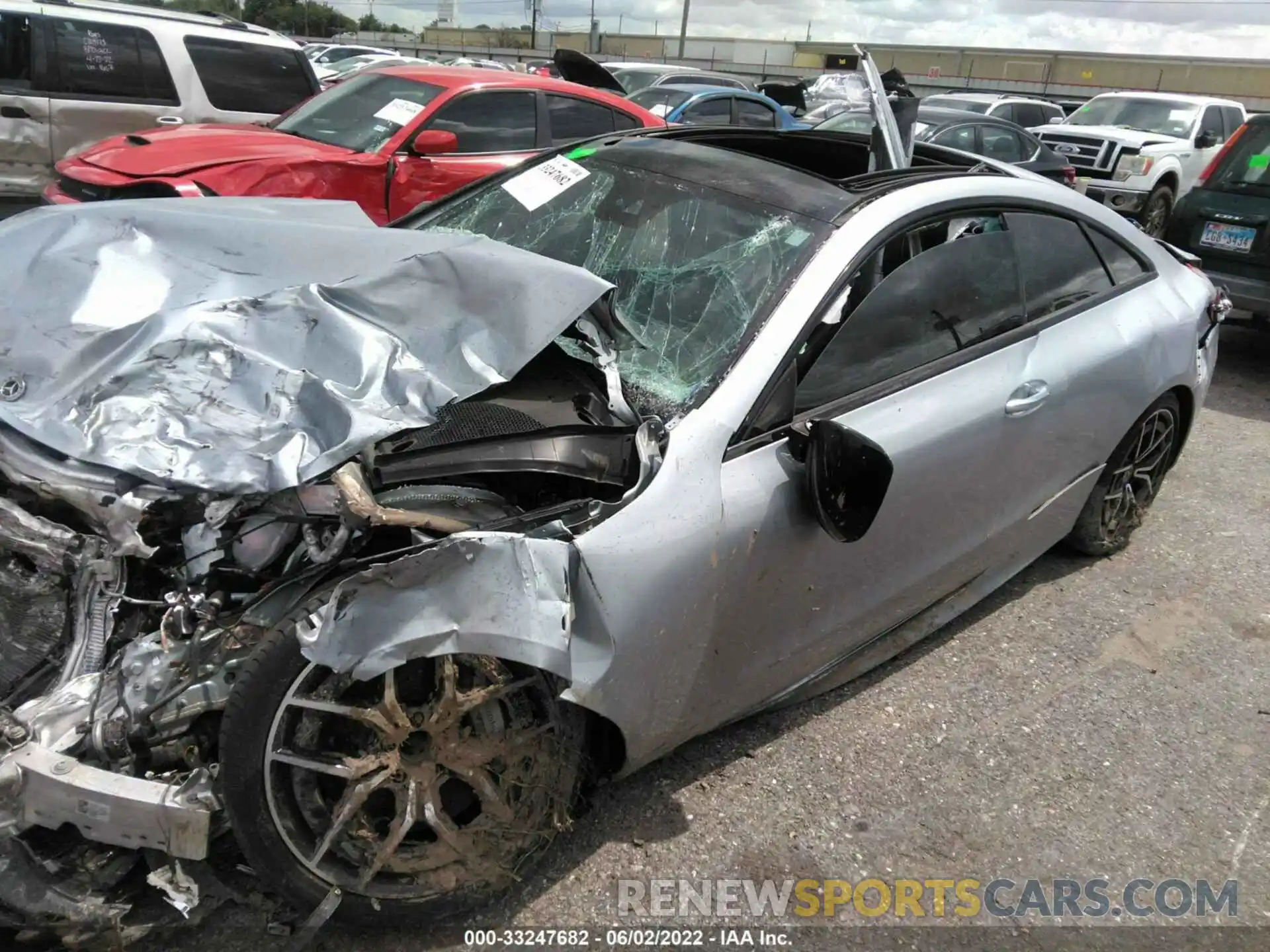 2 Photograph of a damaged car W1K1J5JB0MF149726 MERCEDES-BENZ E-CLASS 2021