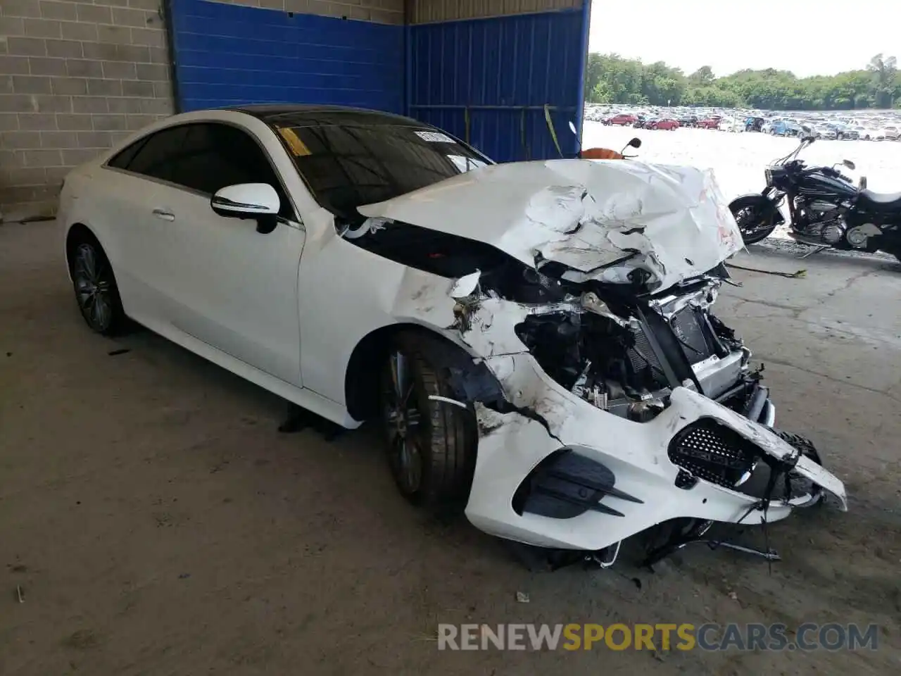 1 Photograph of a damaged car W1K1J5JB6MF164070 MERCEDES-BENZ E-CLASS 2021