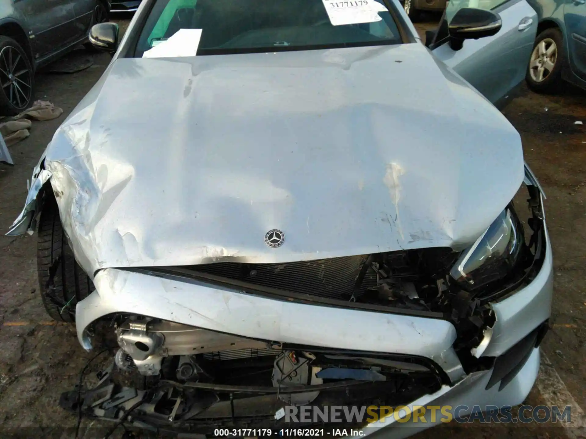 10 Photograph of a damaged car W1K1J5JB9MF149725 MERCEDES-BENZ E-CLASS 2021