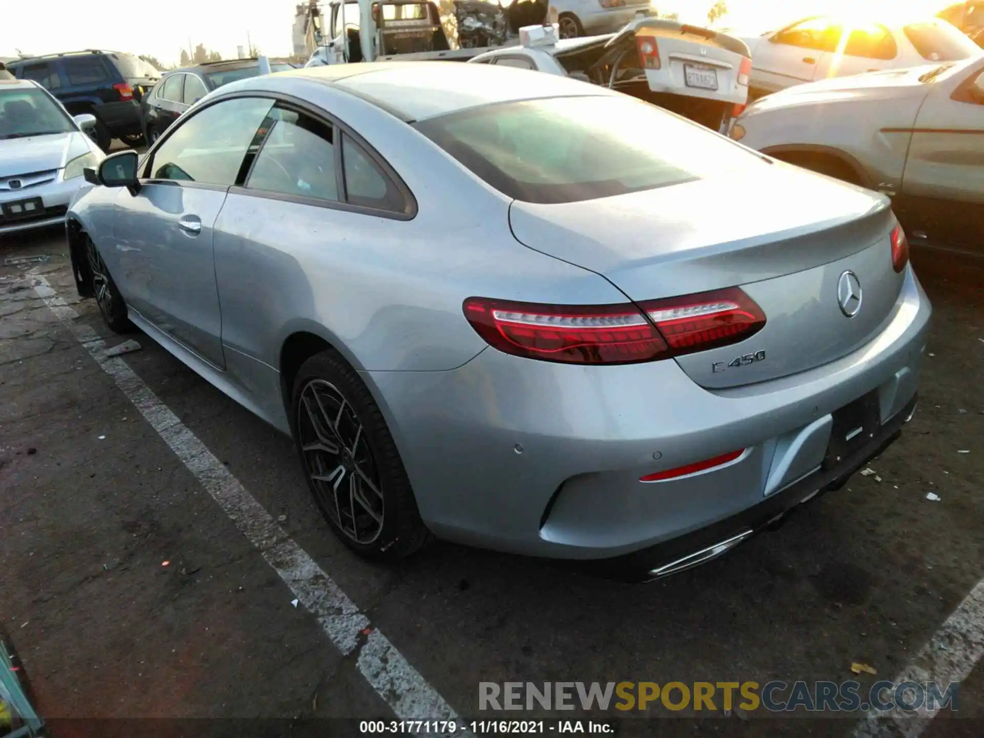 3 Photograph of a damaged car W1K1J5JB9MF149725 MERCEDES-BENZ E-CLASS 2021