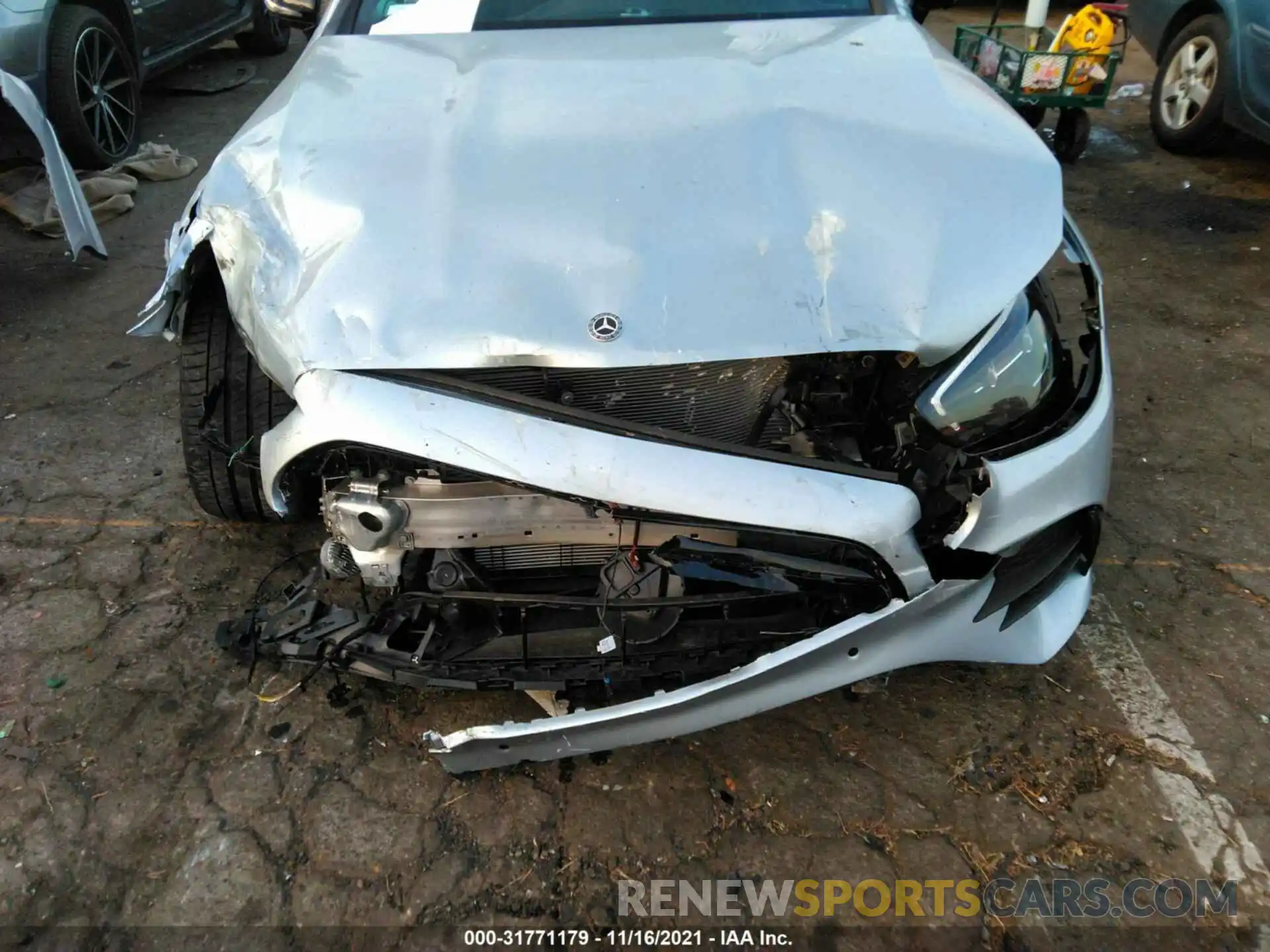 6 Photograph of a damaged car W1K1J5JB9MF149725 MERCEDES-BENZ E-CLASS 2021