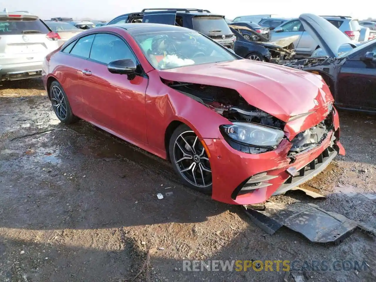 1 Photograph of a damaged car W1K1J5KB3MF171783 MERCEDES-BENZ E-CLASS 2021