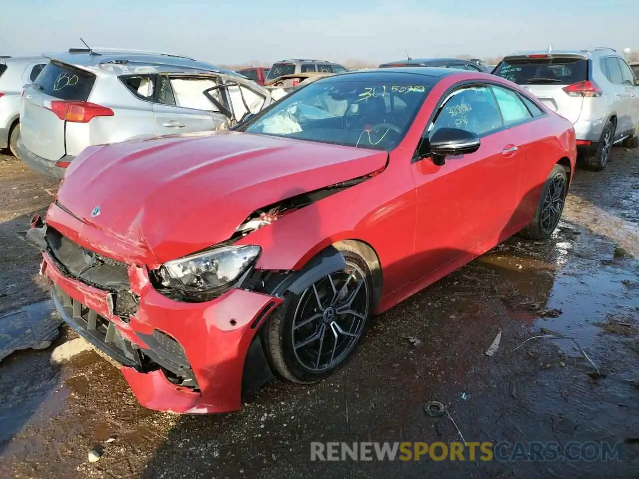 2 Photograph of a damaged car W1K1J5KB3MF171783 MERCEDES-BENZ E-CLASS 2021