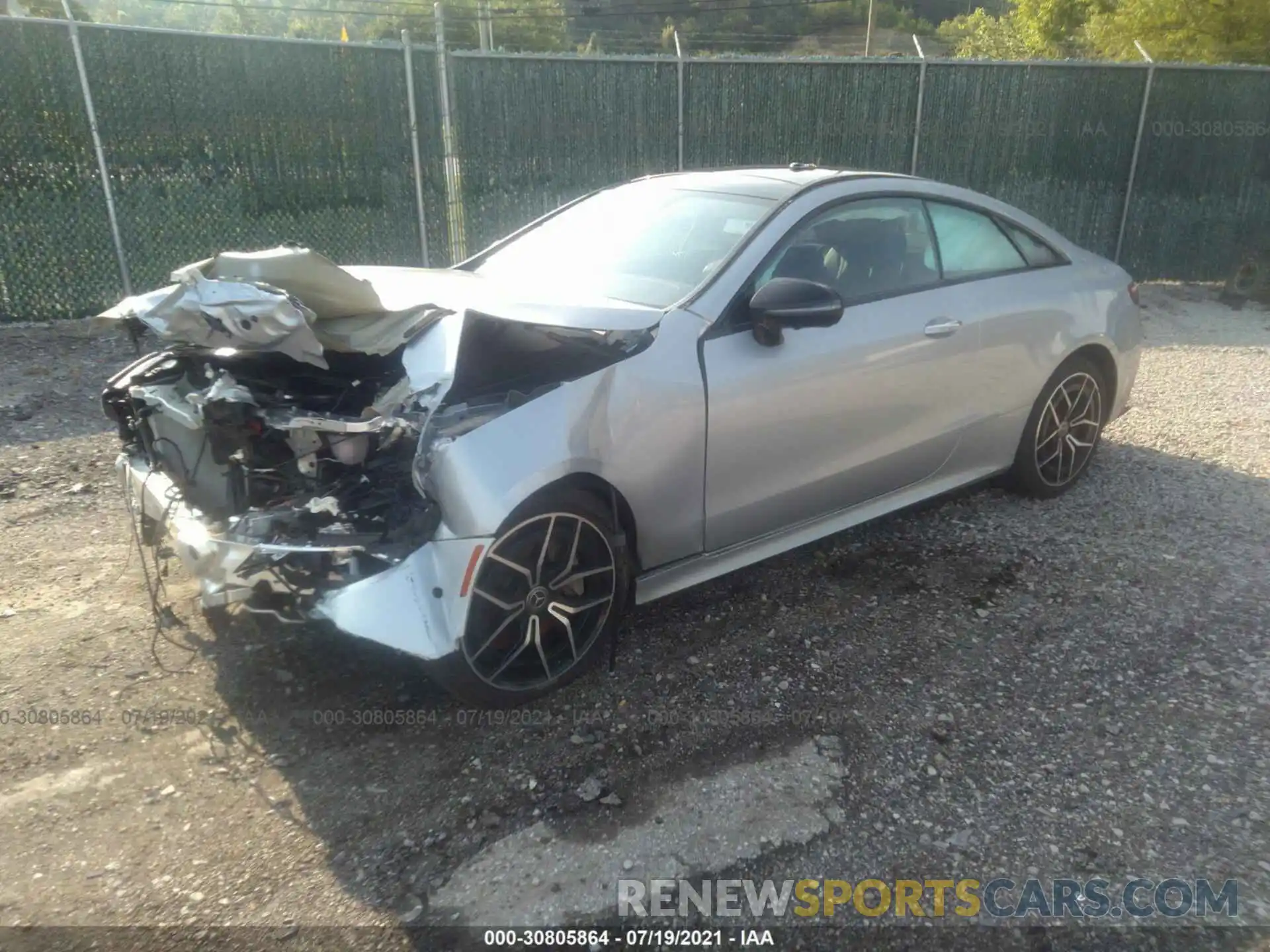 2 Photograph of a damaged car W1K1J5KB5MF150515 MERCEDES-BENZ E-CLASS 2021