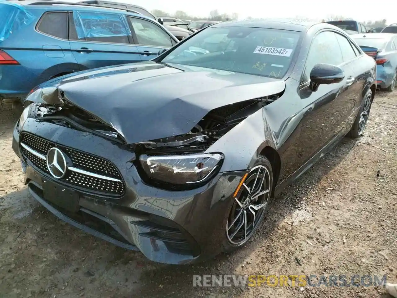 2 Photograph of a damaged car W1K1J5KB8MF167857 MERCEDES-BENZ E-CLASS 2021