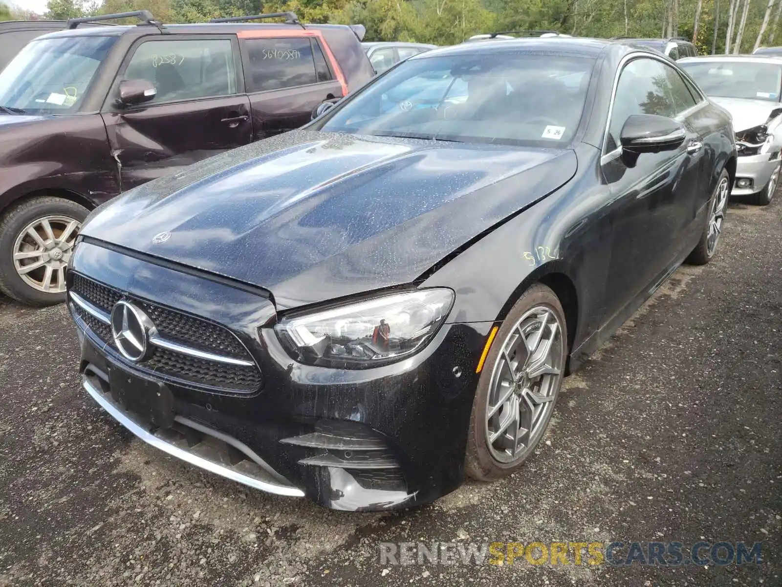 2 Photograph of a damaged car W1K1J5KBXMF163180 MERCEDES-BENZ E-CLASS 2021