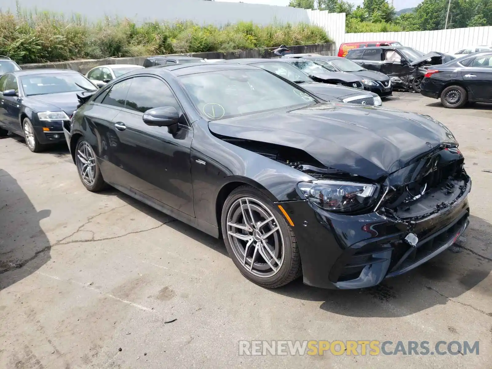 1 Photograph of a damaged car W1K1J6BB2MF166936 MERCEDES-BENZ E-CLASS 2021