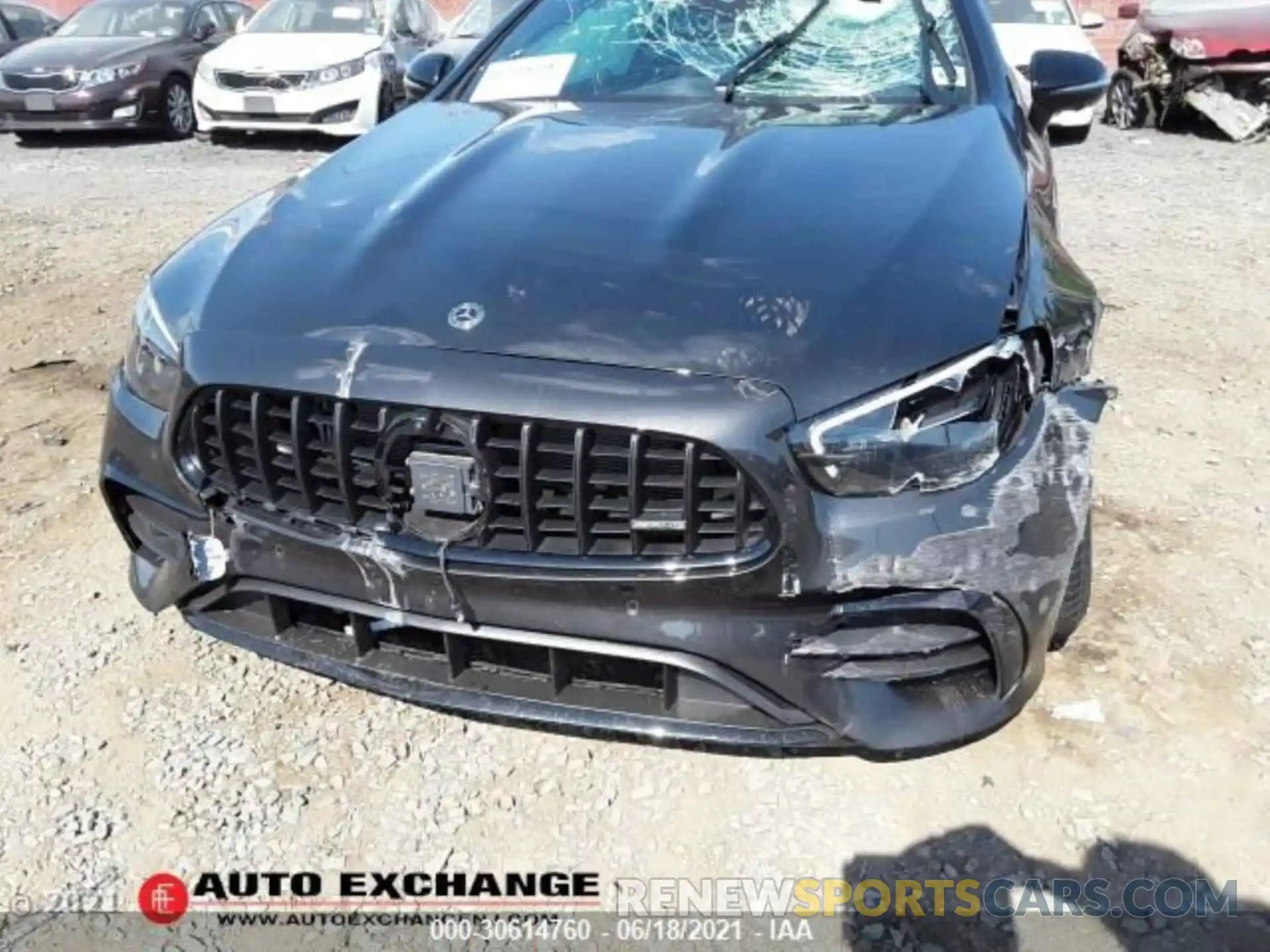 1 Photograph of a damaged car W1K1J6BB5MF164677 MERCEDES-BENZ E-CLASS 2021