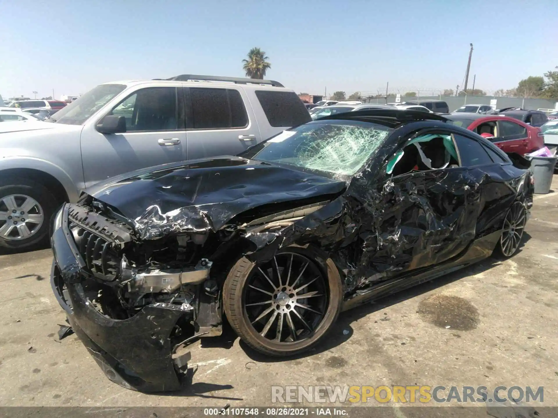 2 Photograph of a damaged car W1K1J6BB8MF165743 MERCEDES-BENZ E-CLASS 2021