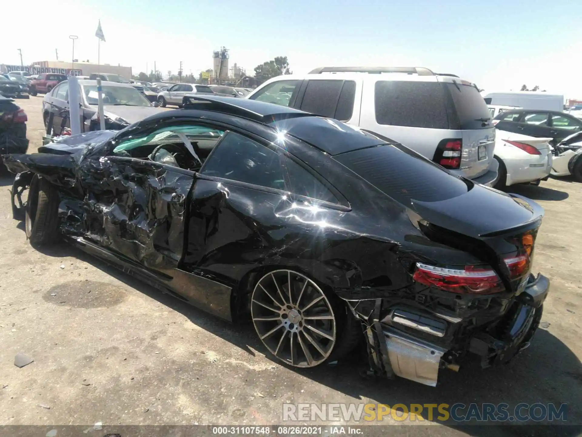 3 Photograph of a damaged car W1K1J6BB8MF165743 MERCEDES-BENZ E-CLASS 2021