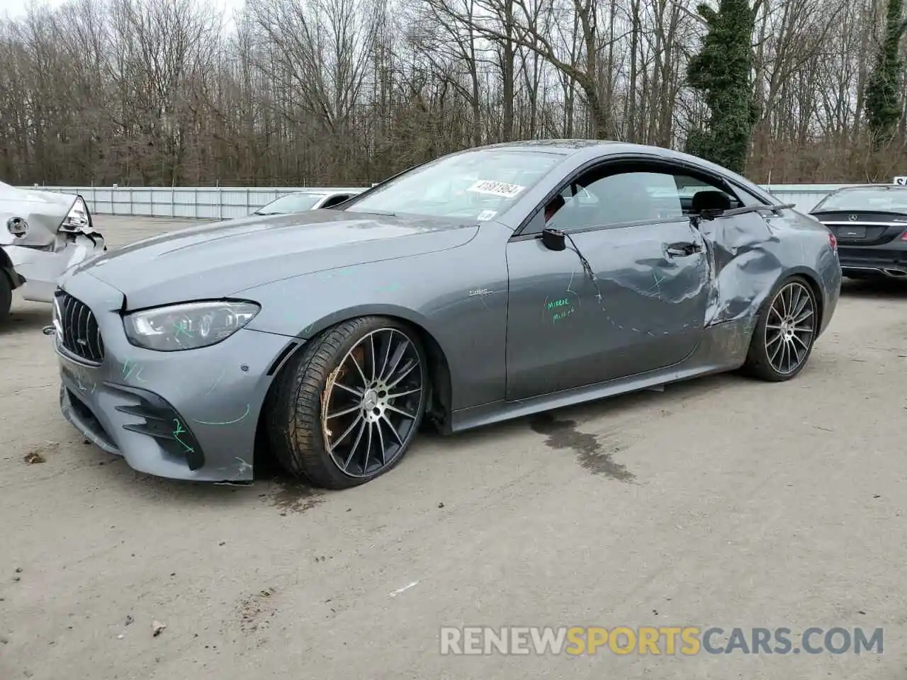 1 Photograph of a damaged car W1K1J6BB9MF151074 MERCEDES-BENZ E-CLASS 2021