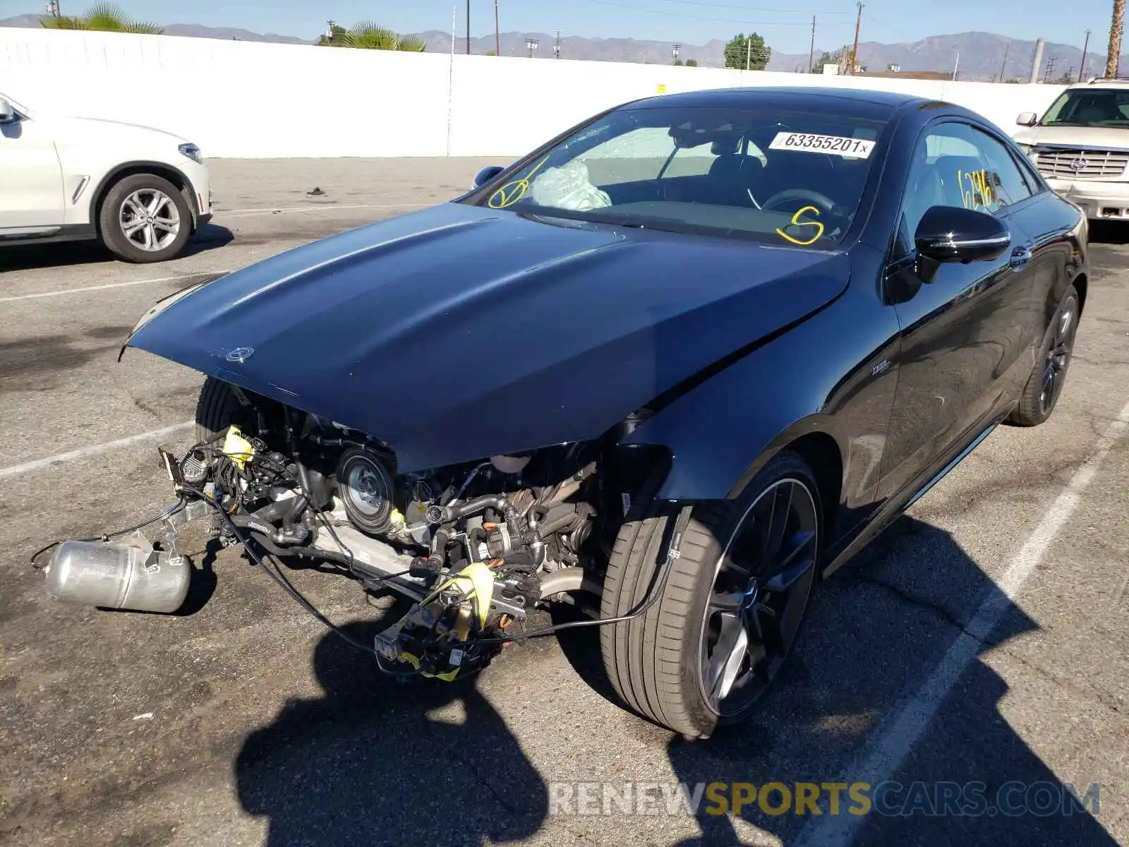 2 Photograph of a damaged car W1K1J6BB9MF161832 MERCEDES-BENZ E-CLASS 2021