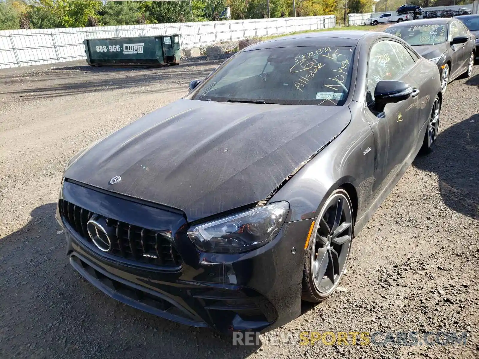 2 Photograph of a damaged car W1K1J6BBXMF167137 MERCEDES-BENZ E-CLASS 2021