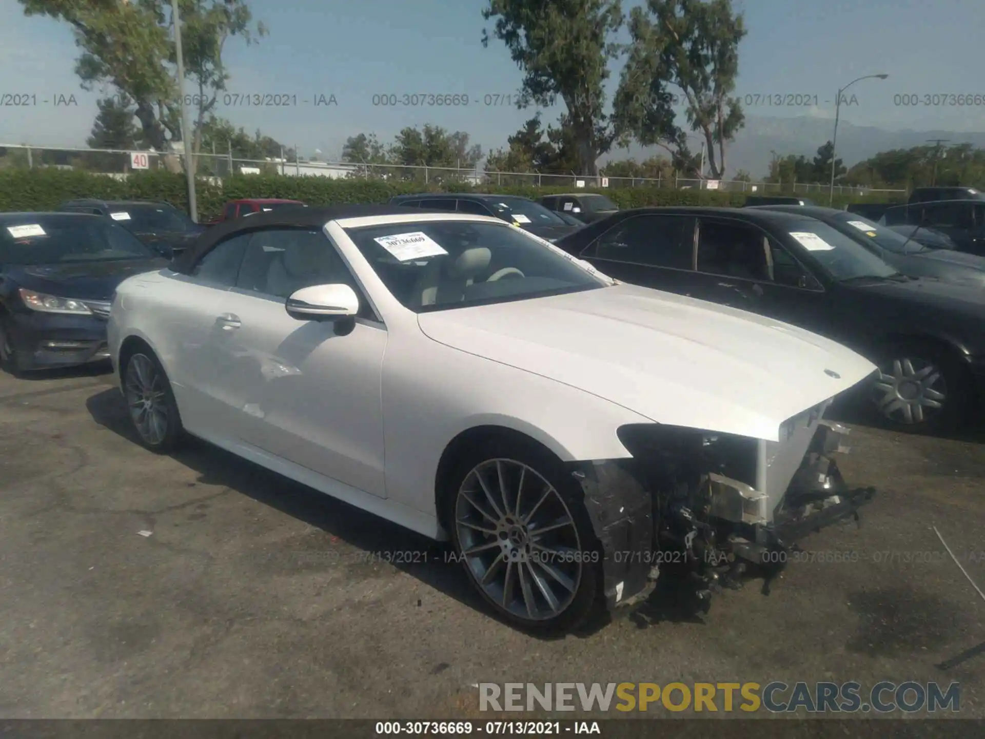 1 Photograph of a damaged car W1K1K5JB6MF151798 MERCEDES-BENZ E-CLASS 2021