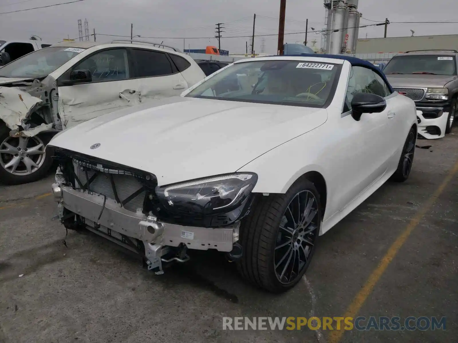 2 Photograph of a damaged car W1K1K5JBXMF165445 MERCEDES-BENZ E-CLASS 2021