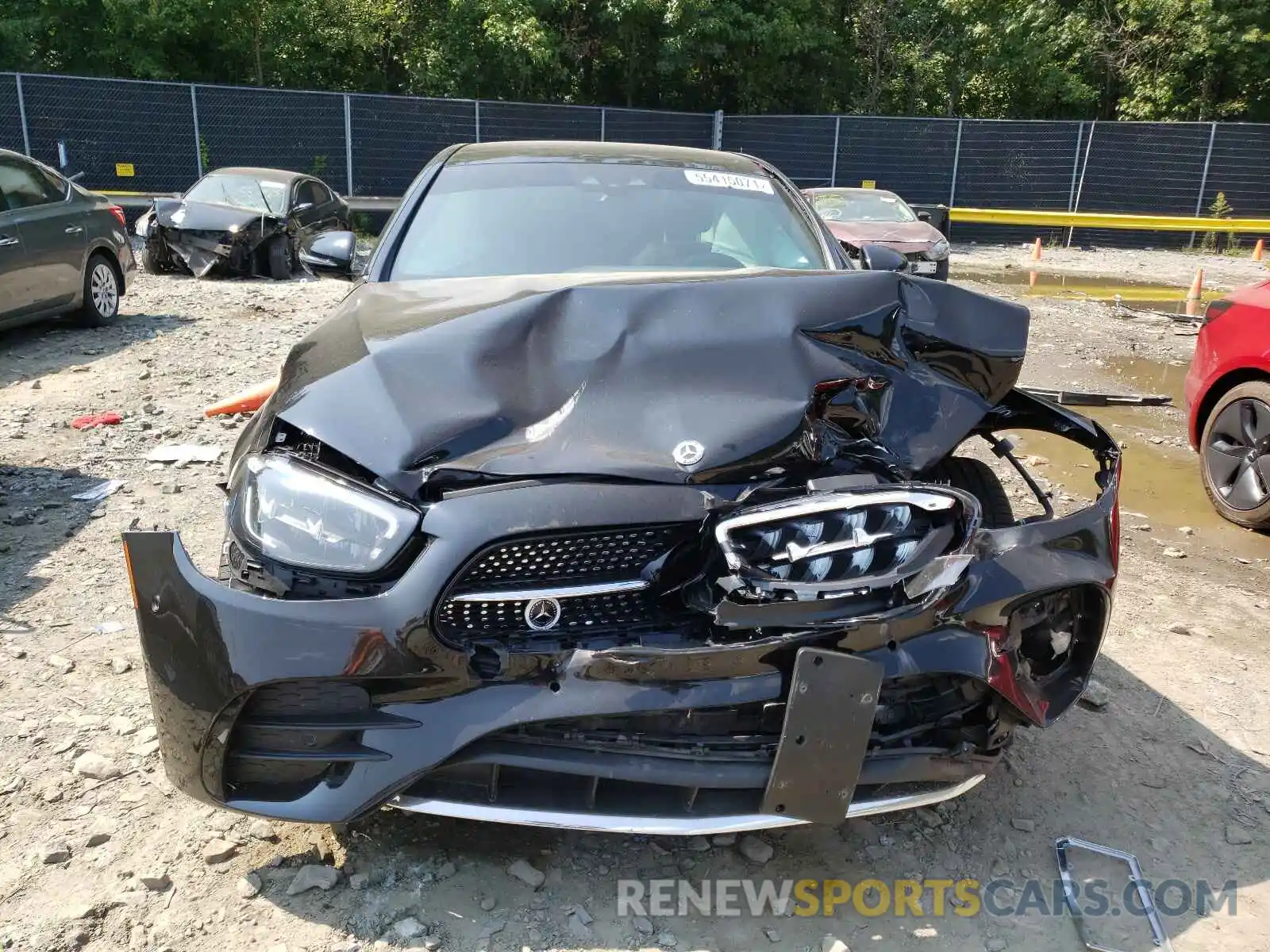 9 Photograph of a damaged car W1KZF5KB0MA933095 MERCEDES-BENZ E-CLASS 2021