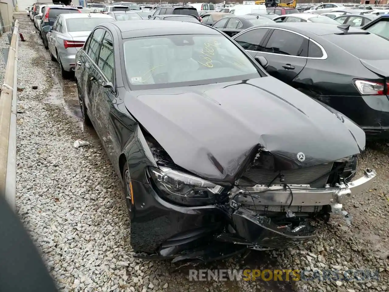 1 Photograph of a damaged car W1KZF5KB2MA966583 MERCEDES-BENZ E-CLASS 2021