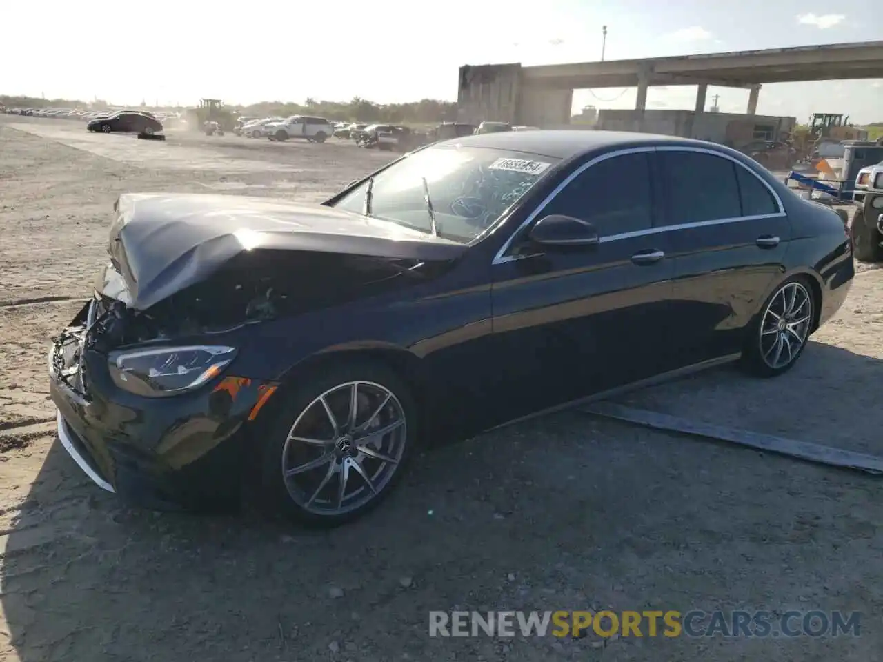 1 Photograph of a damaged car W1KZF5KB3MB002407 MERCEDES-BENZ E-CLASS 2021