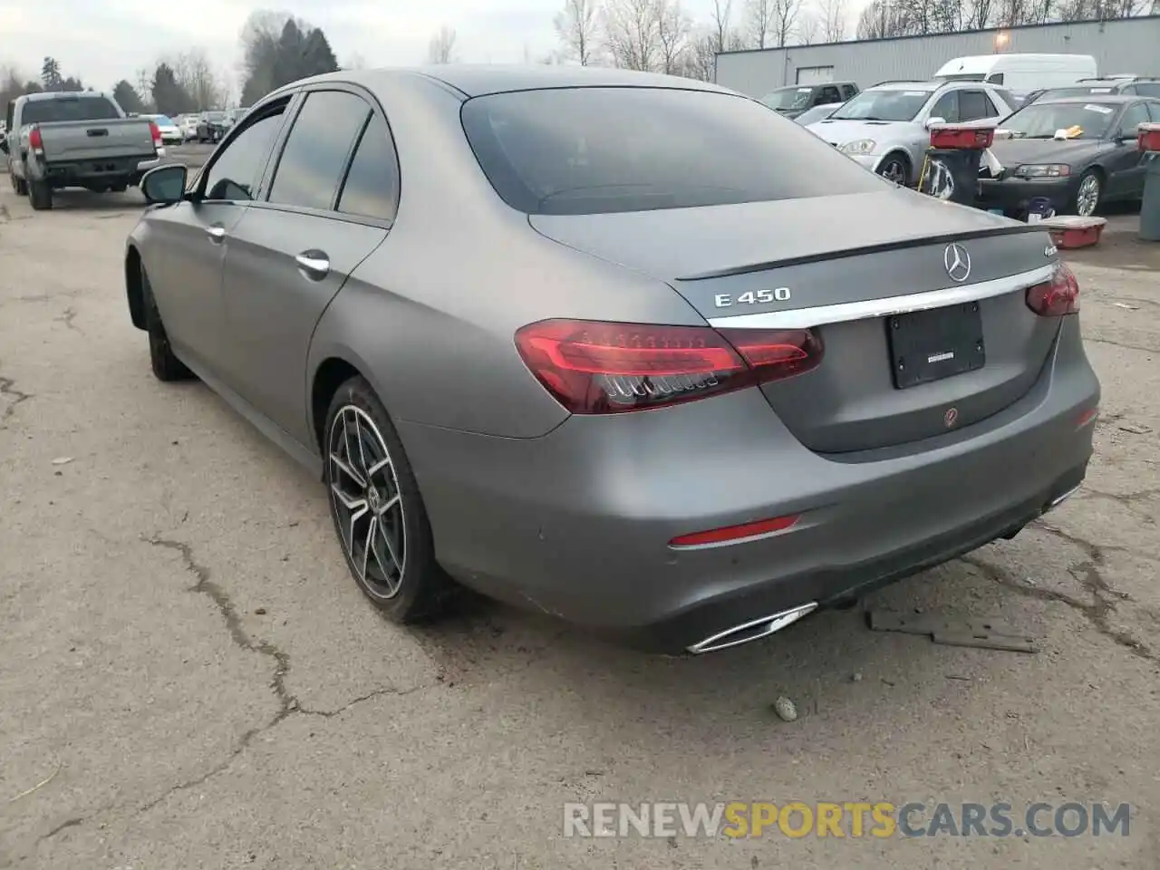 3 Photograph of a damaged car W1KZF5KB4MA885679 MERCEDES-BENZ E-CLASS 2021