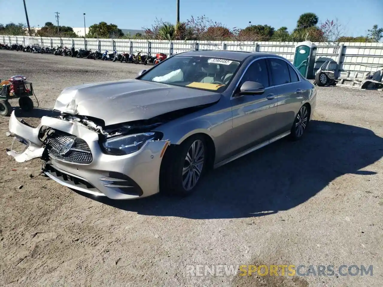 2 Photograph of a damaged car W1KZF5KB4MA962373 MERCEDES-BENZ E-CLASS 2021