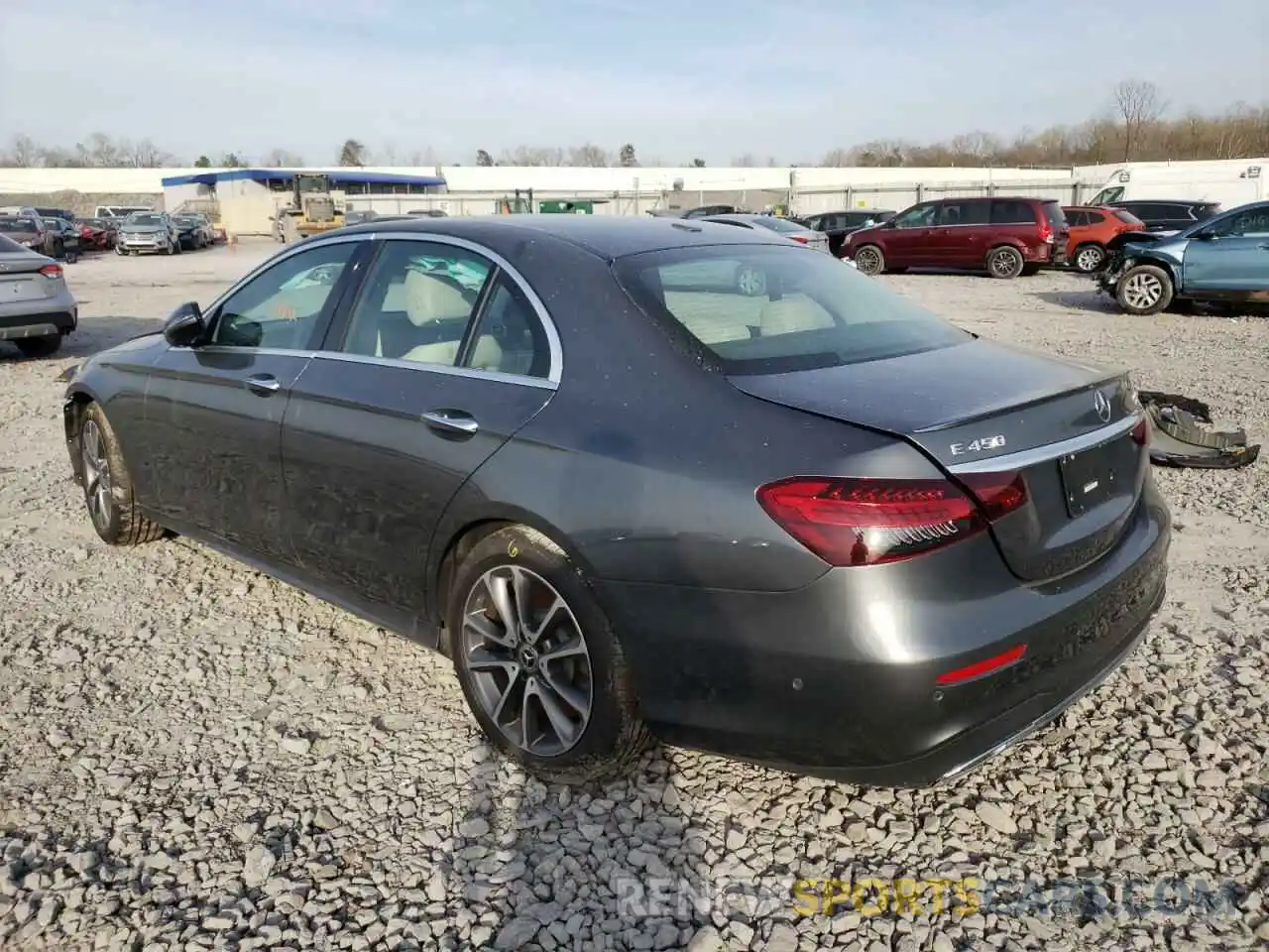 3 Photograph of a damaged car W1KZF5KB4MA965306 MERCEDES-BENZ E-CLASS 2021