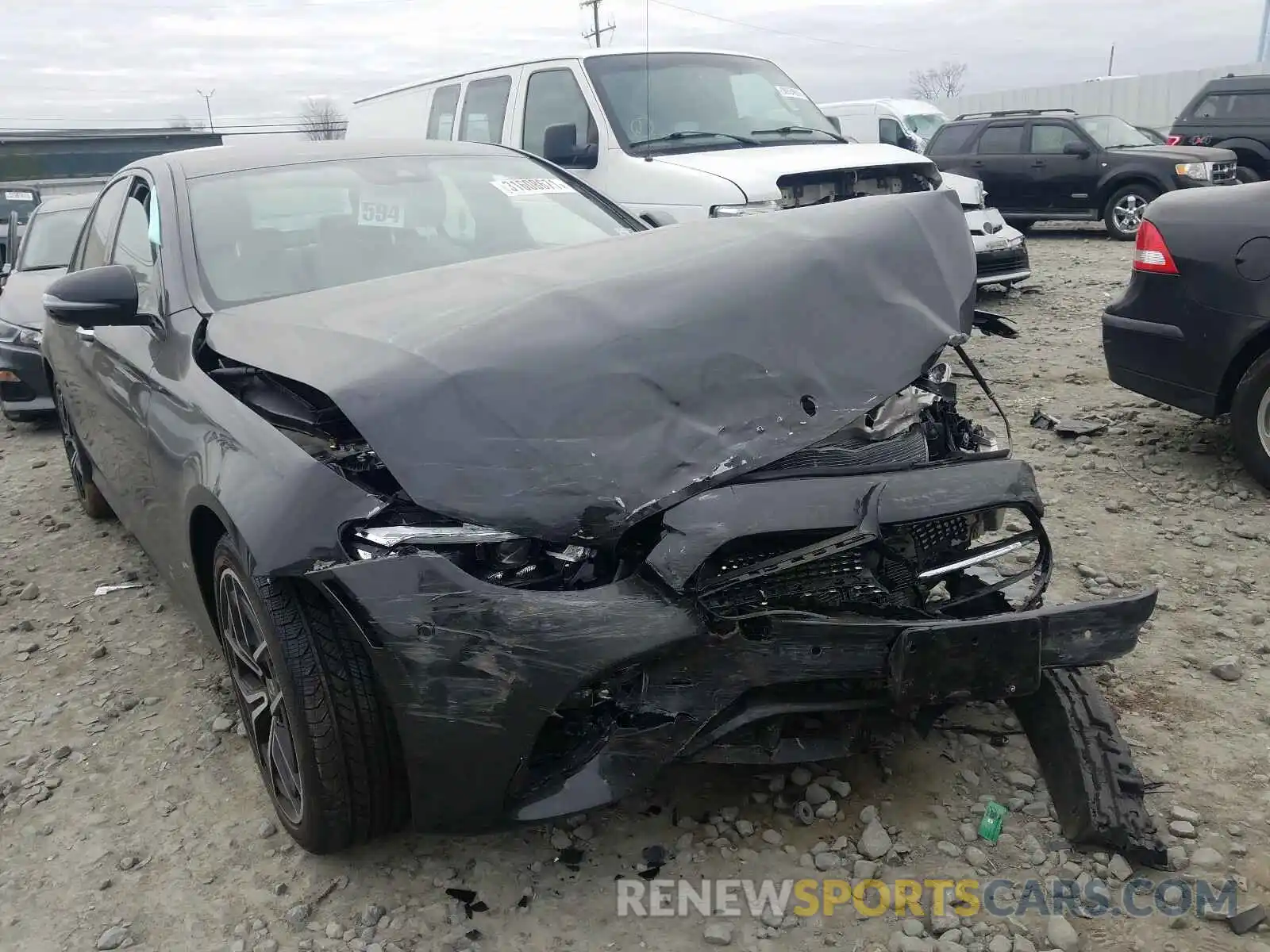 9 Photograph of a damaged car W1KZF5KB7MA895431 MERCEDES-BENZ E CLASS 2021