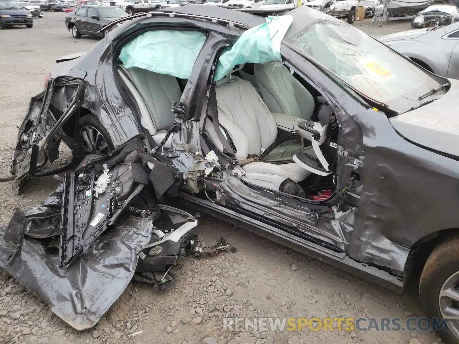 9 Photograph of a damaged car W1KZF5KB7MA967616 MERCEDES-BENZ E-CLASS 2021