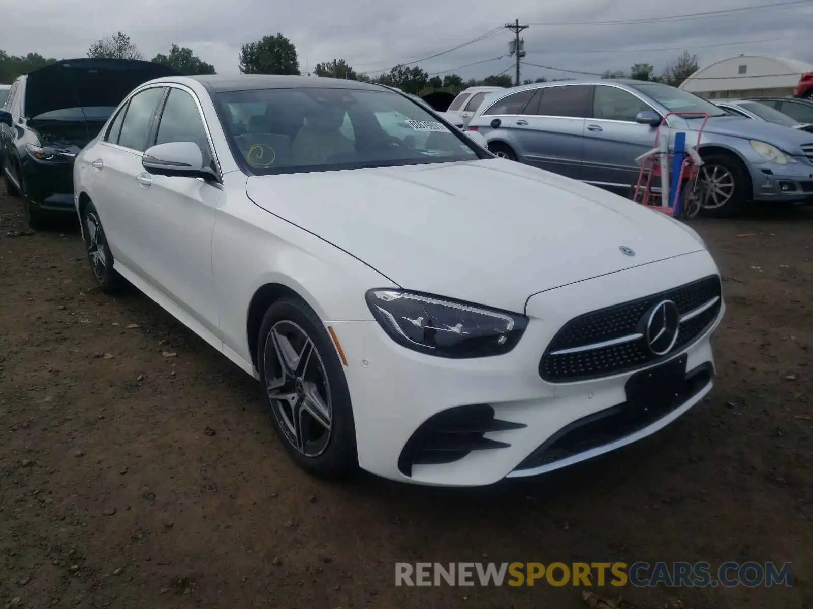 1 Photograph of a damaged car W1KZF5KB8MA970041 MERCEDES-BENZ E-CLASS 2021