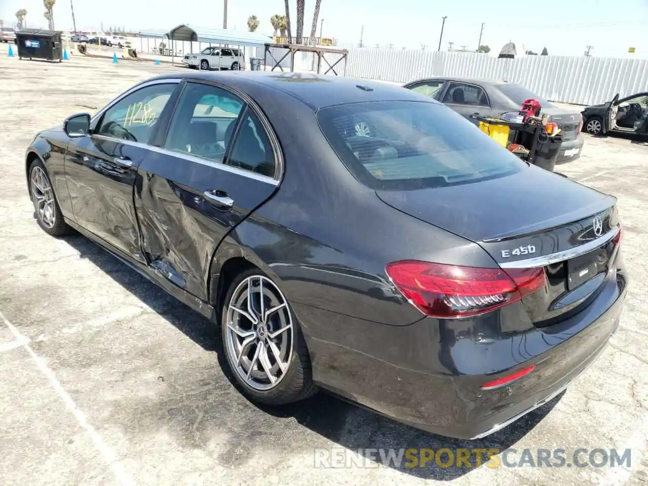 3 Photograph of a damaged car W1KZF5KB8MA972629 MERCEDES-BENZ E-CLASS 2021