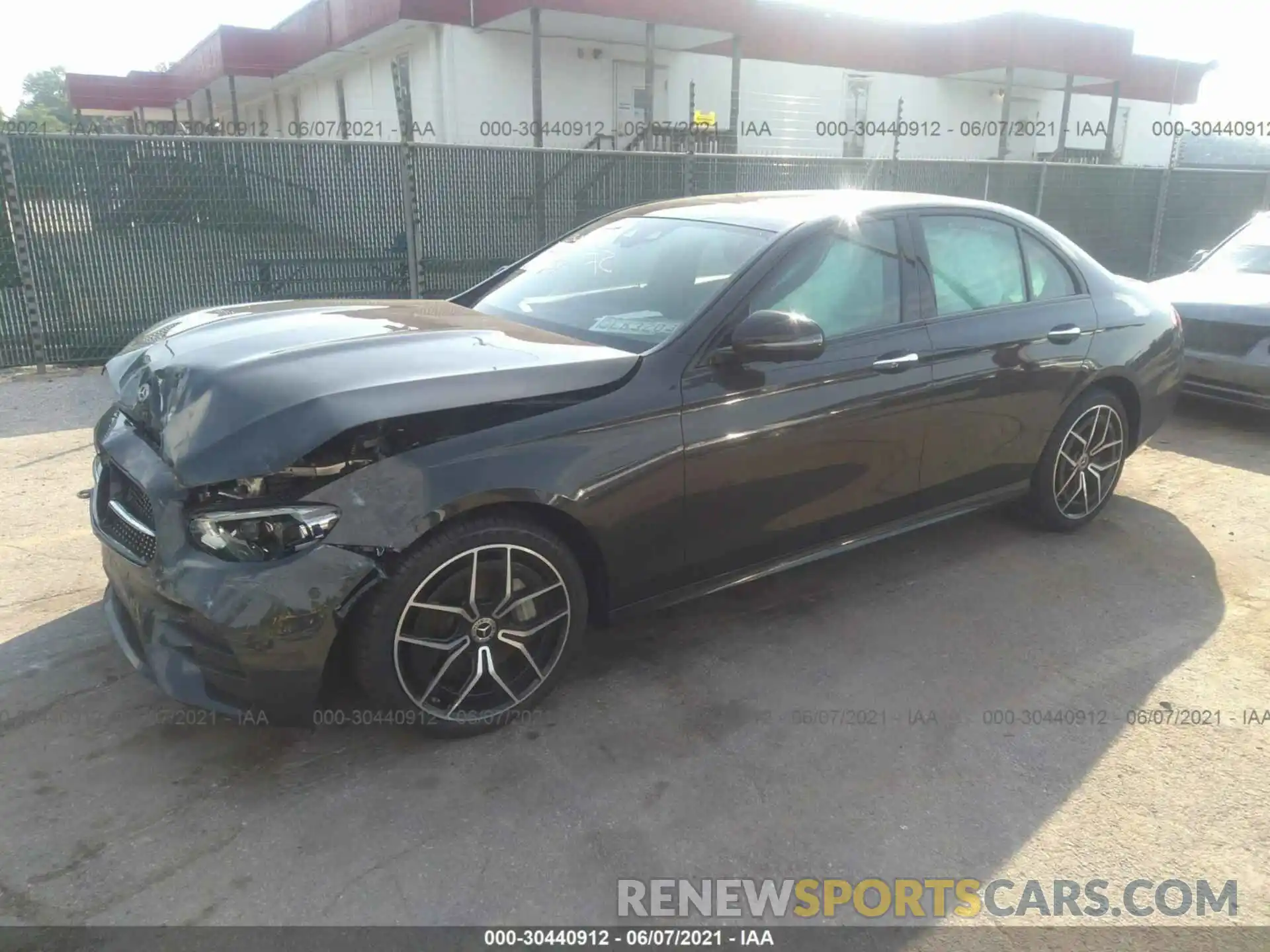 2 Photograph of a damaged car W1KZF5KB9MA882776 MERCEDES-BENZ E-CLASS 2021