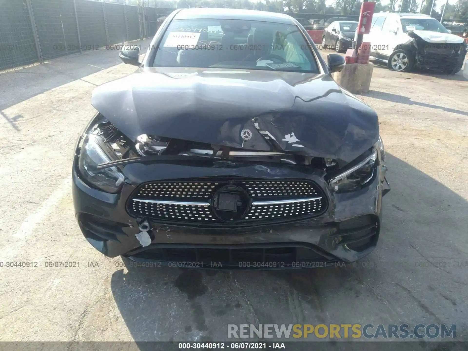 6 Photograph of a damaged car W1KZF5KB9MA882776 MERCEDES-BENZ E-CLASS 2021