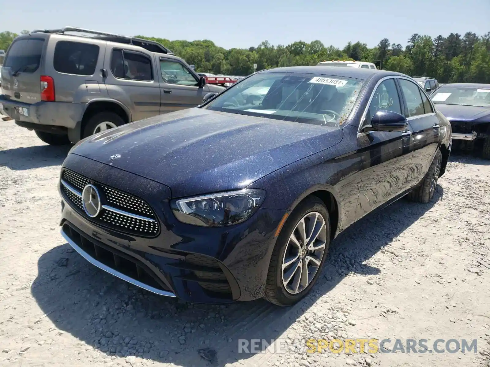 2 Photograph of a damaged car W1KZF5KB9MA941969 MERCEDES-BENZ E CLASS 2021