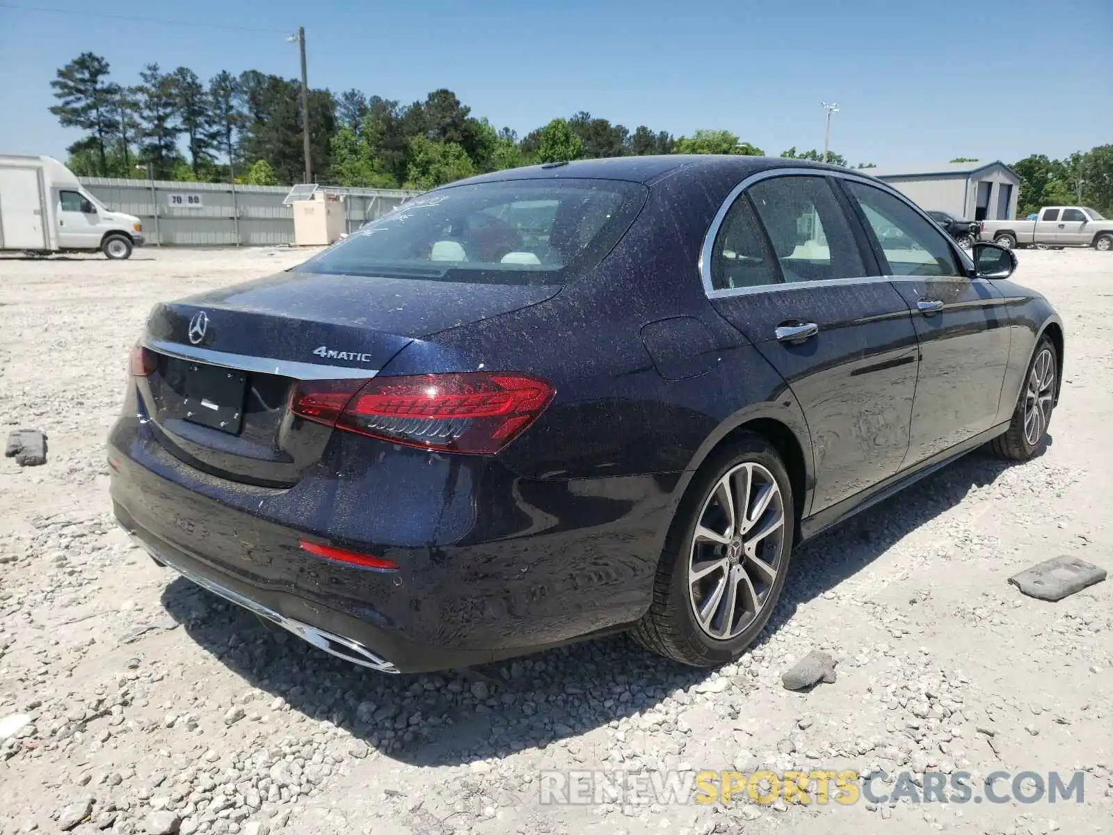 4 Photograph of a damaged car W1KZF5KB9MA941969 MERCEDES-BENZ E CLASS 2021