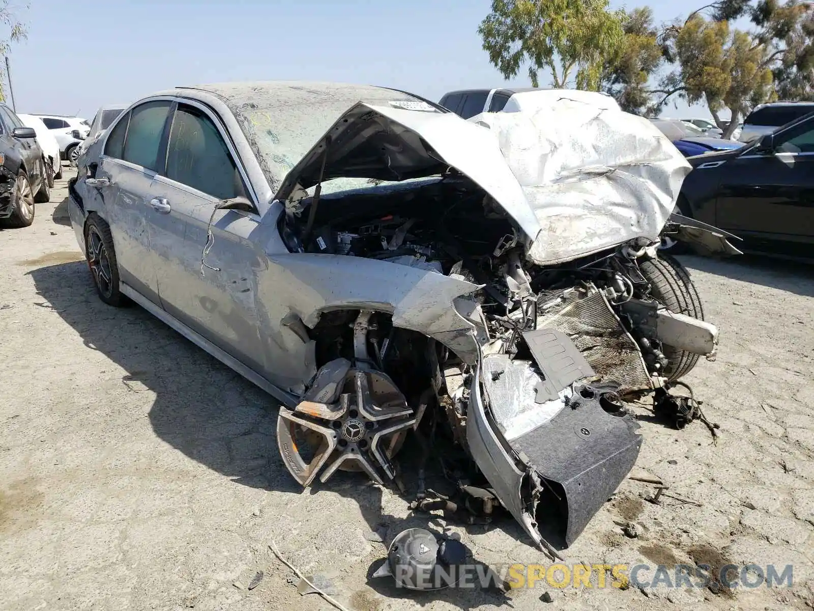 1 Photograph of a damaged car W1KZF5KBXMA875738 MERCEDES-BENZ E CLASS 2021